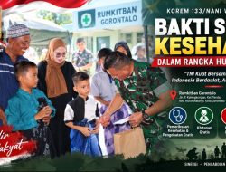 Peringati HUT ke-81 TNI, Korem 133/Nani Wartabone Gelar Bakti Kesehatan Gratis untuk Warga Gorontalo, Panglima TNI Tekankan Pelayanan Humanis