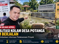 Dana Cair Sejak April, Rehabilitasi Kolam Desa Potanga Belum Berjalan, BPD Soroti Perbedaan Informasi Pelaksanaan Proyek